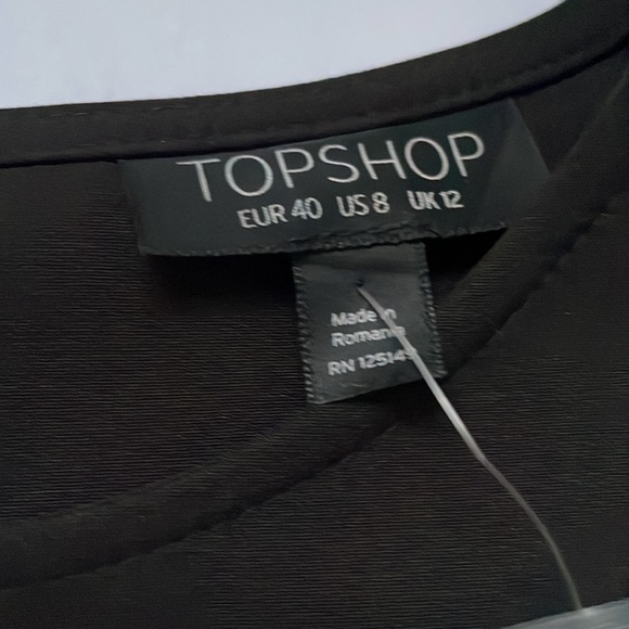 ❣️sold❣️ Topshop Lace up Puffed Sleeved Blouse - Picture 14 of 16